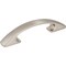 Elements 3" Center-to-Center Satin Nickel Arched Strickland Cabinet Pull 771-3SN - alternate 1